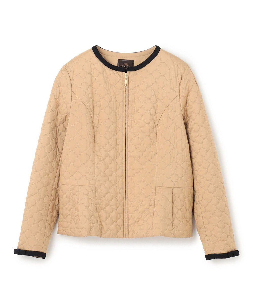 TOCCA 【消臭・洗える】CLOVER CARPET キルト中綿ショートコート 