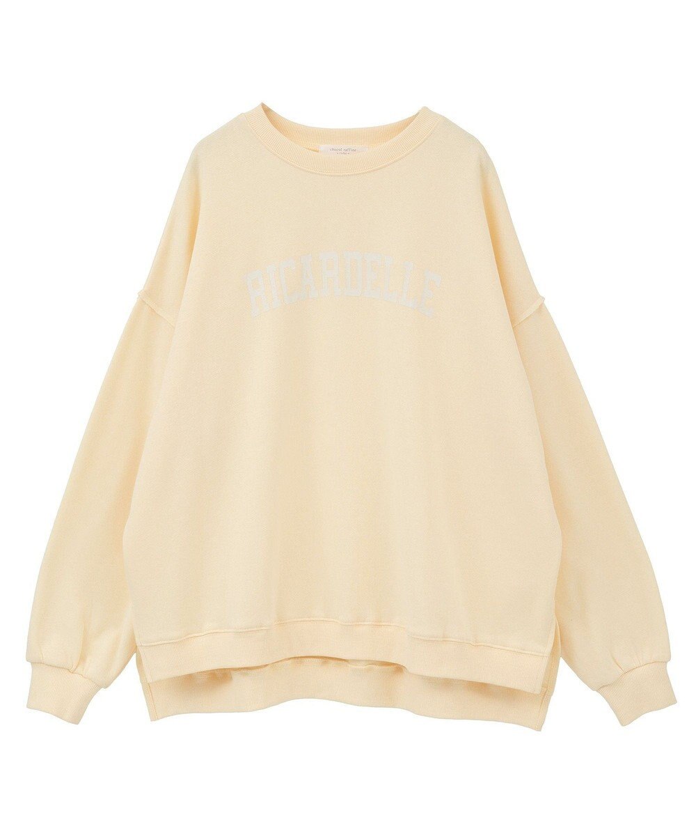 Green Parks 裏起毛ルーズサイズロゴプルオーバー 