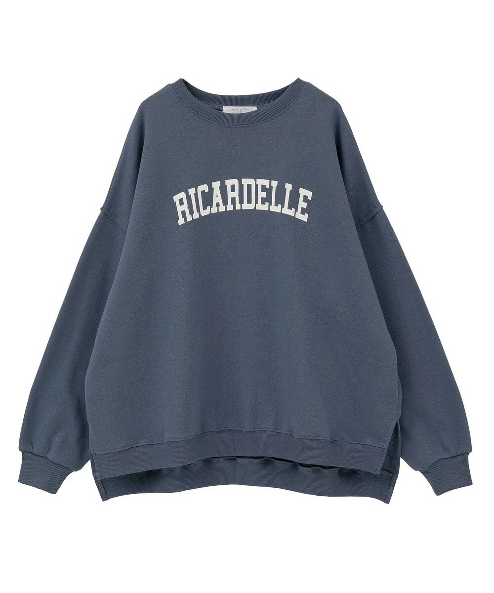 Green Parks 裏起毛ルーズサイズロゴプルオーバー 