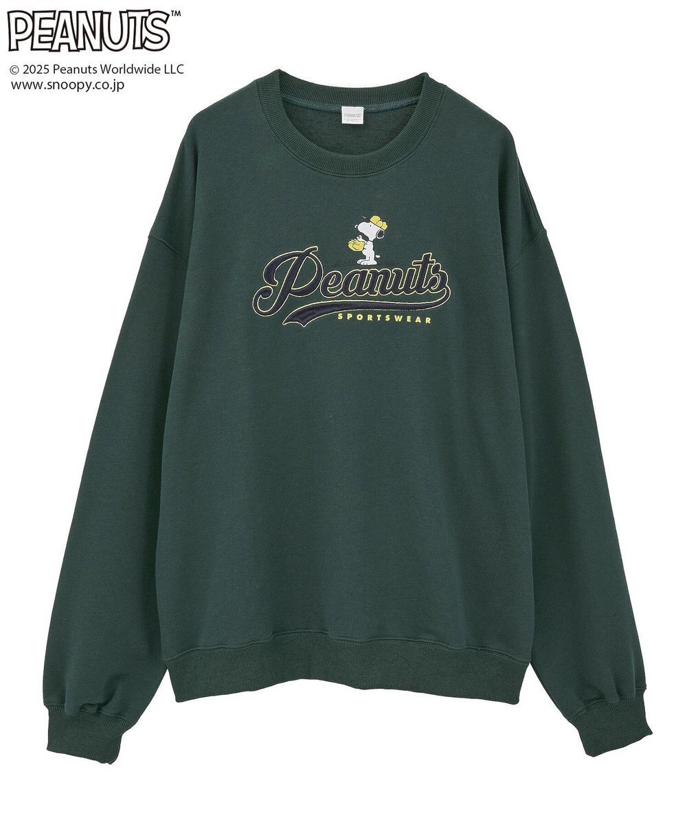 Green Parks ■PEANUTS ベースボールスウェット 