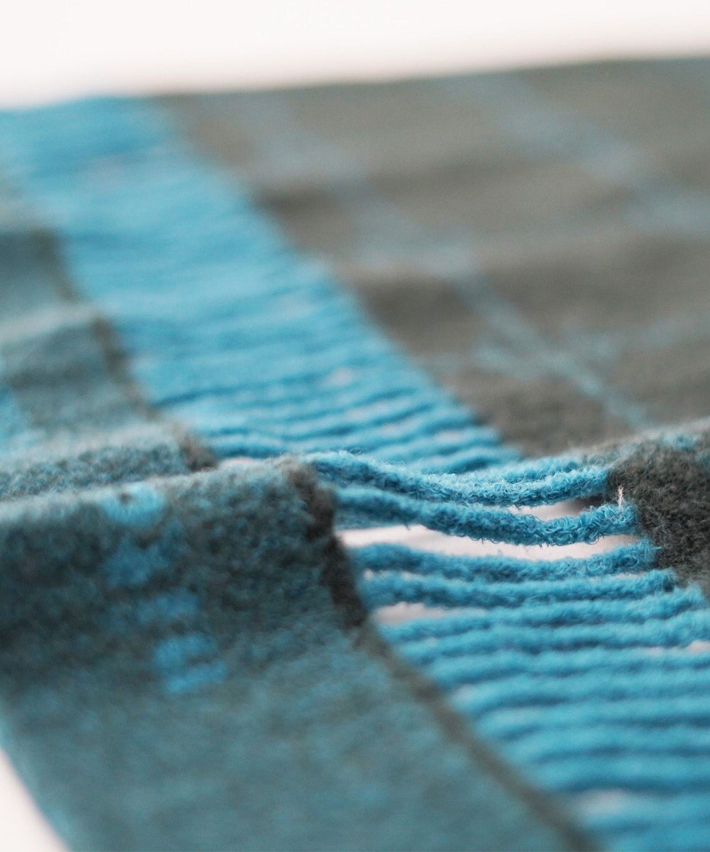 nitorito 【UNISEX】stamp チェック柄 3WAY ストール 