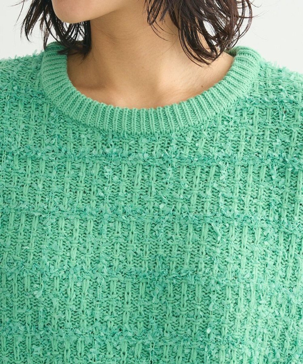 Green Parks テープヤーンニットプルオーバー 