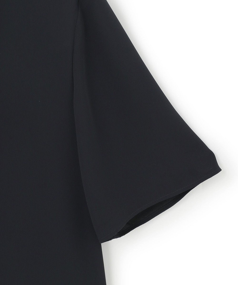 ICB 【洗える】BackSatinAmunzen  ボウタイブラウス 