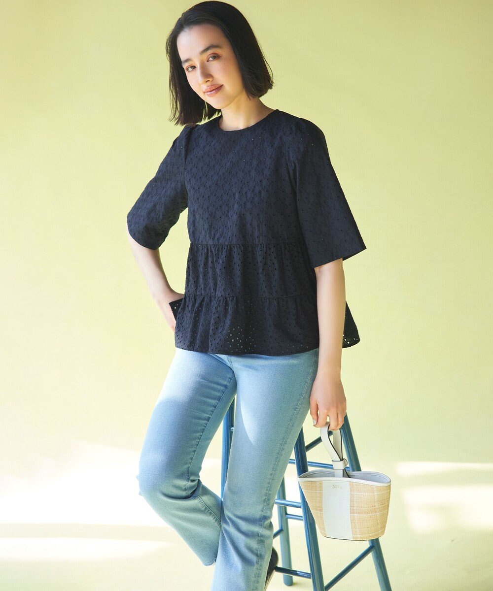 組曲 ミッドデニム パンツ 