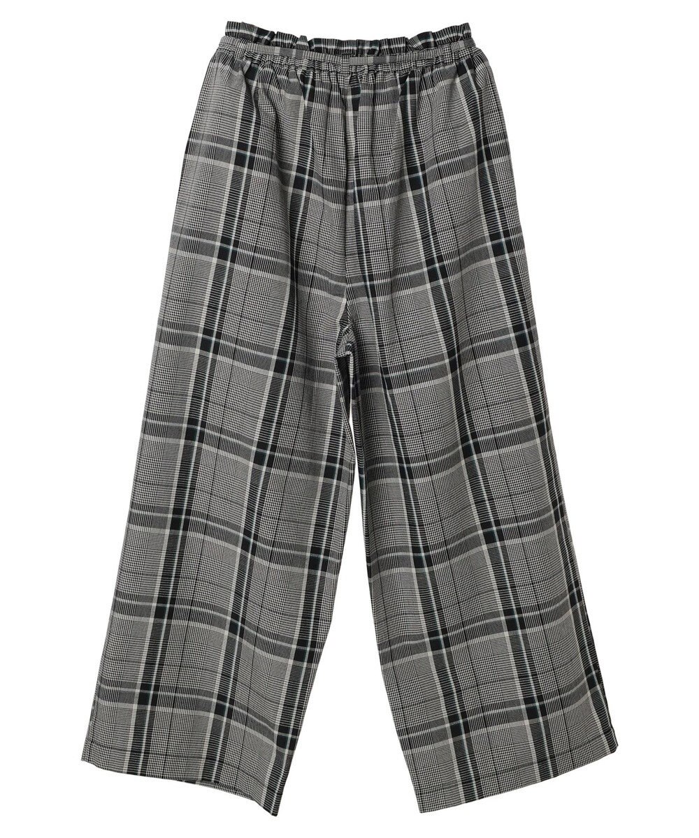 Green Parks 綿麻混バギーパンツ 