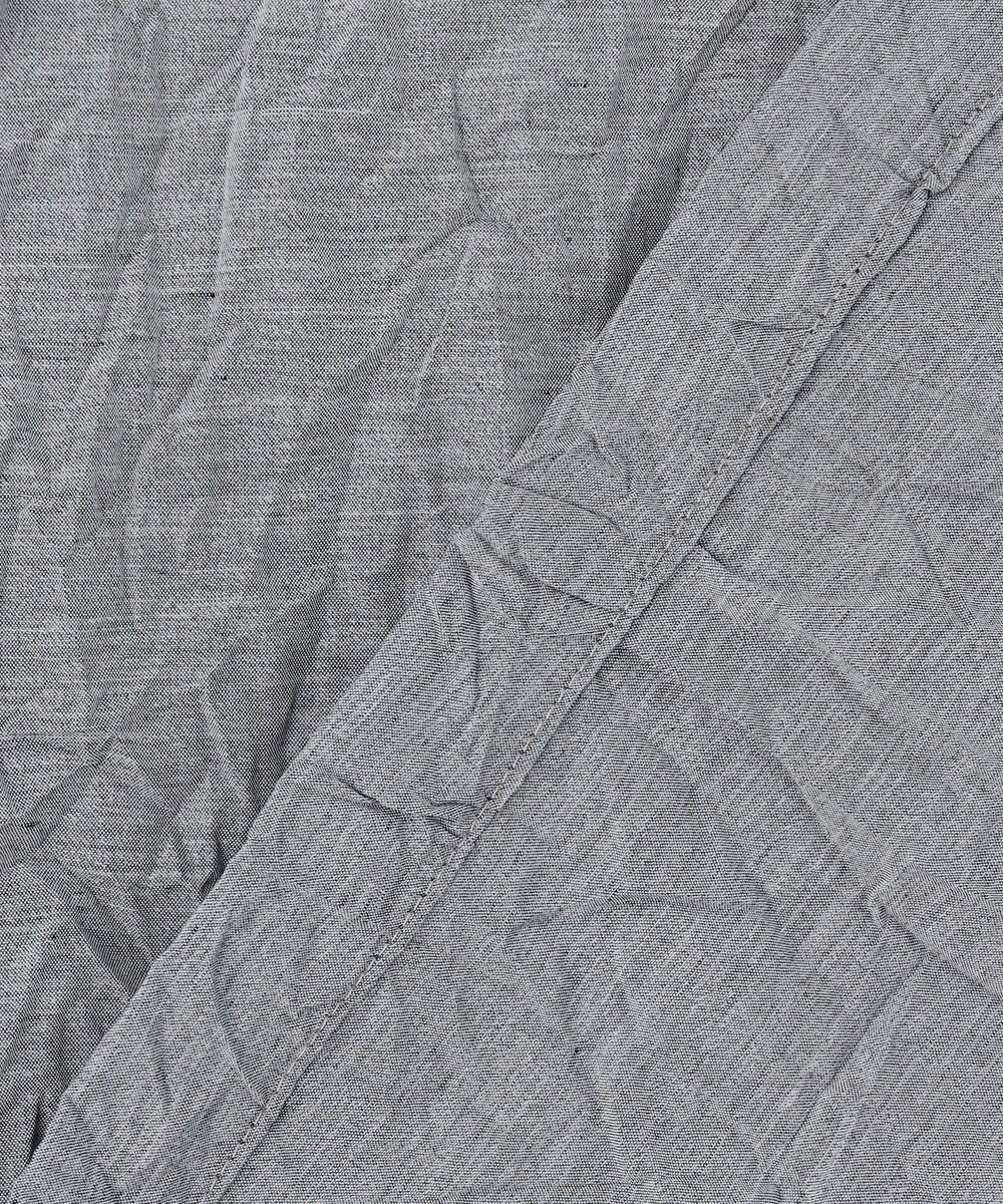 JOSEPH HOMME 【新素材】ランダムプリーツワッシャー　レギュラーカラー半袖シャツ 