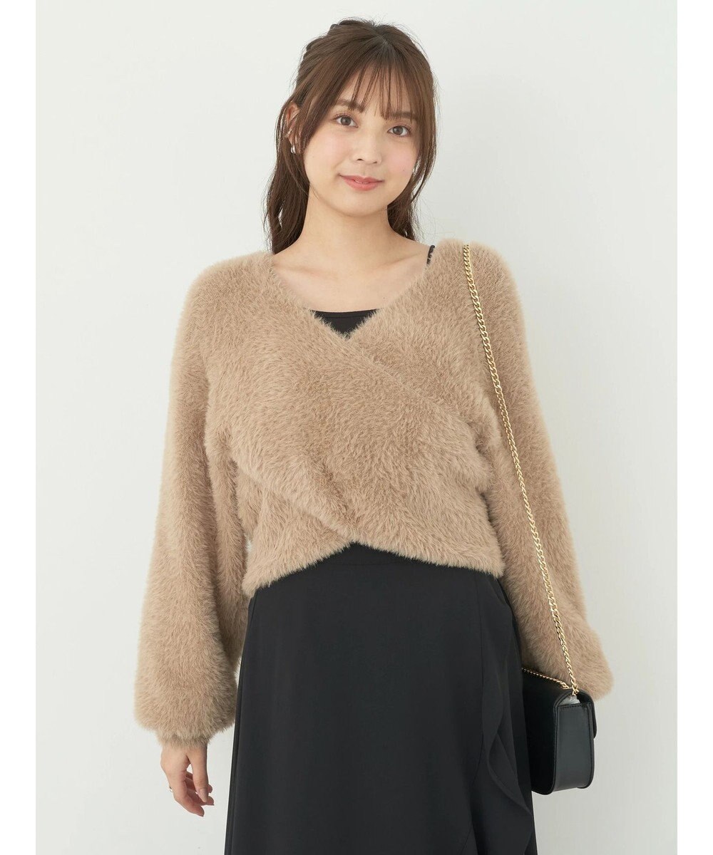 earth music&ecology ファークロスニットプルオーバー 