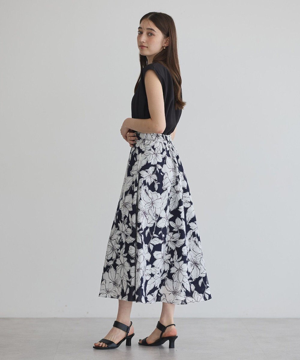 YECCA VECCA 【接触冷感】COOLバックピンタックブラウス 