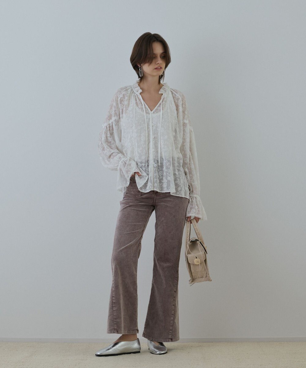 GRACE CONTINENTAL ヨウリュウembカフタンブラウス 