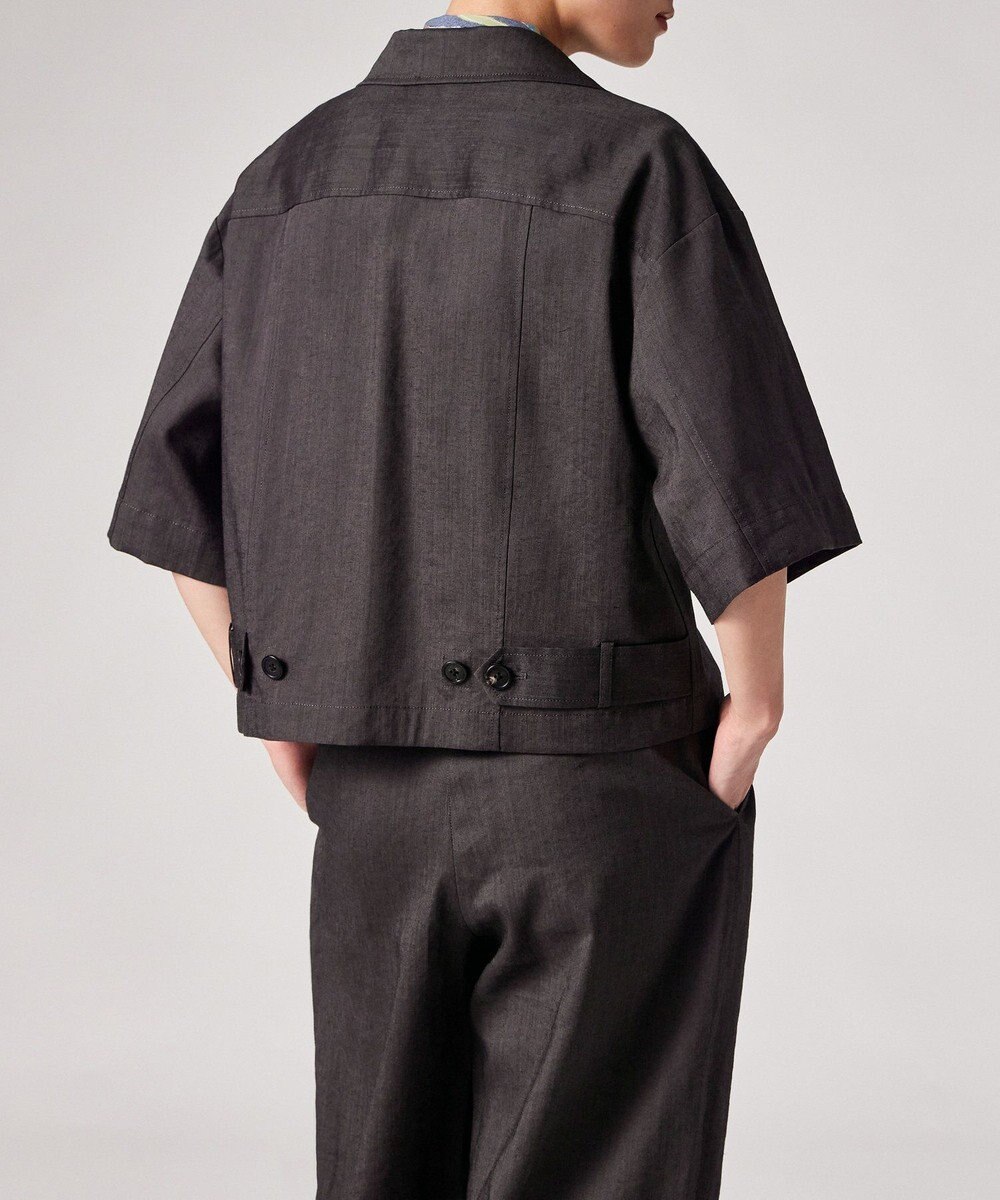 Paul Smith レーヨンリネン パッチポケット ブルゾン 