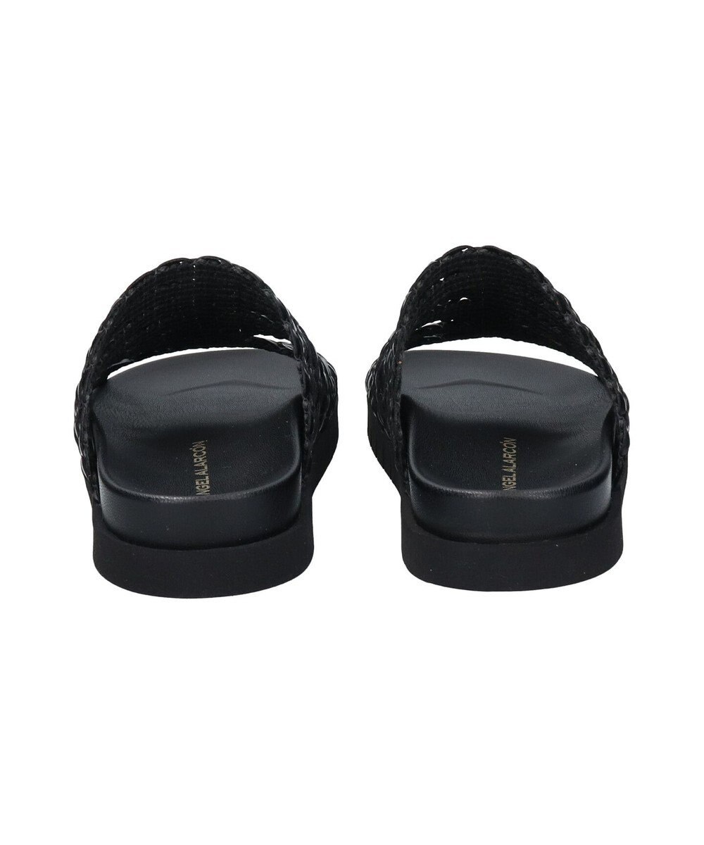 INTER-CHAUSSURES 【ANGEL ALARCON】フットベッドラフィアサンダル 