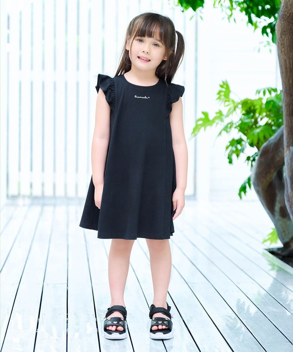 ANY KIDS ひんやりクール カットソーワンピース 