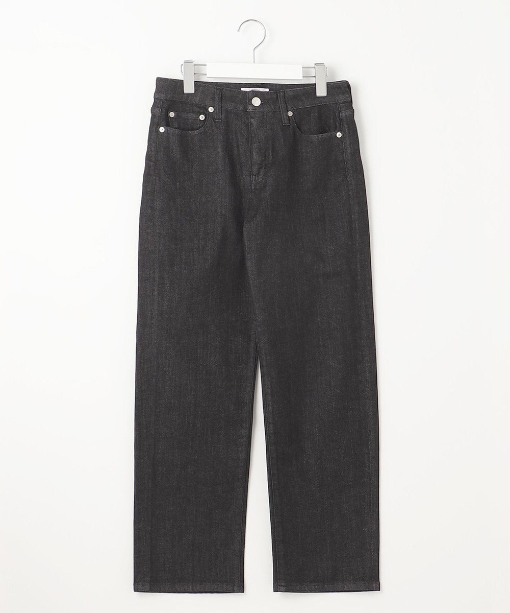 J.PRESS LADIES S 【洗える】BASIC STRETCH DENIM ボーイフィット パンツ 