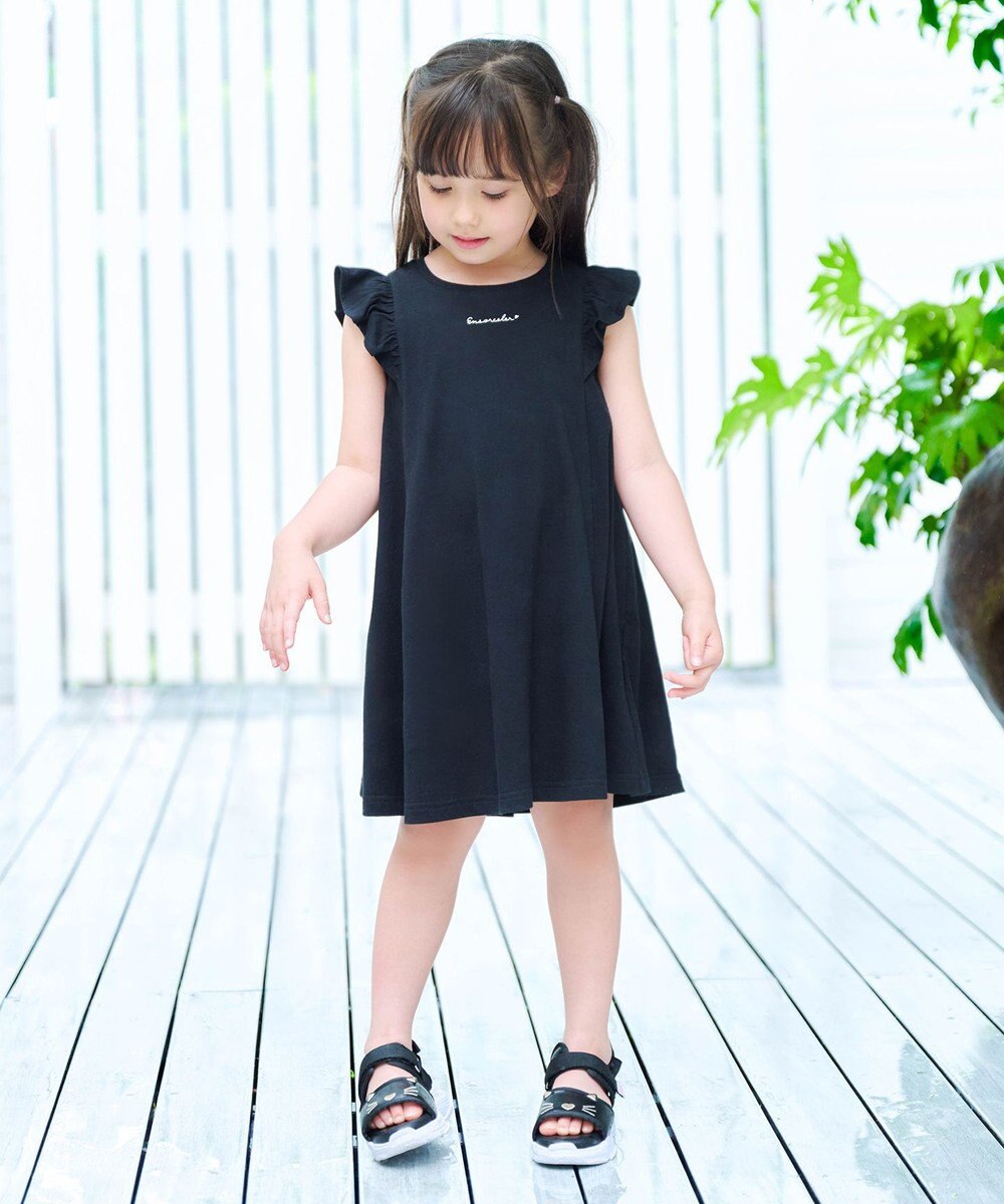 ANY KIDS ひんやりクール カットソーワンピース 