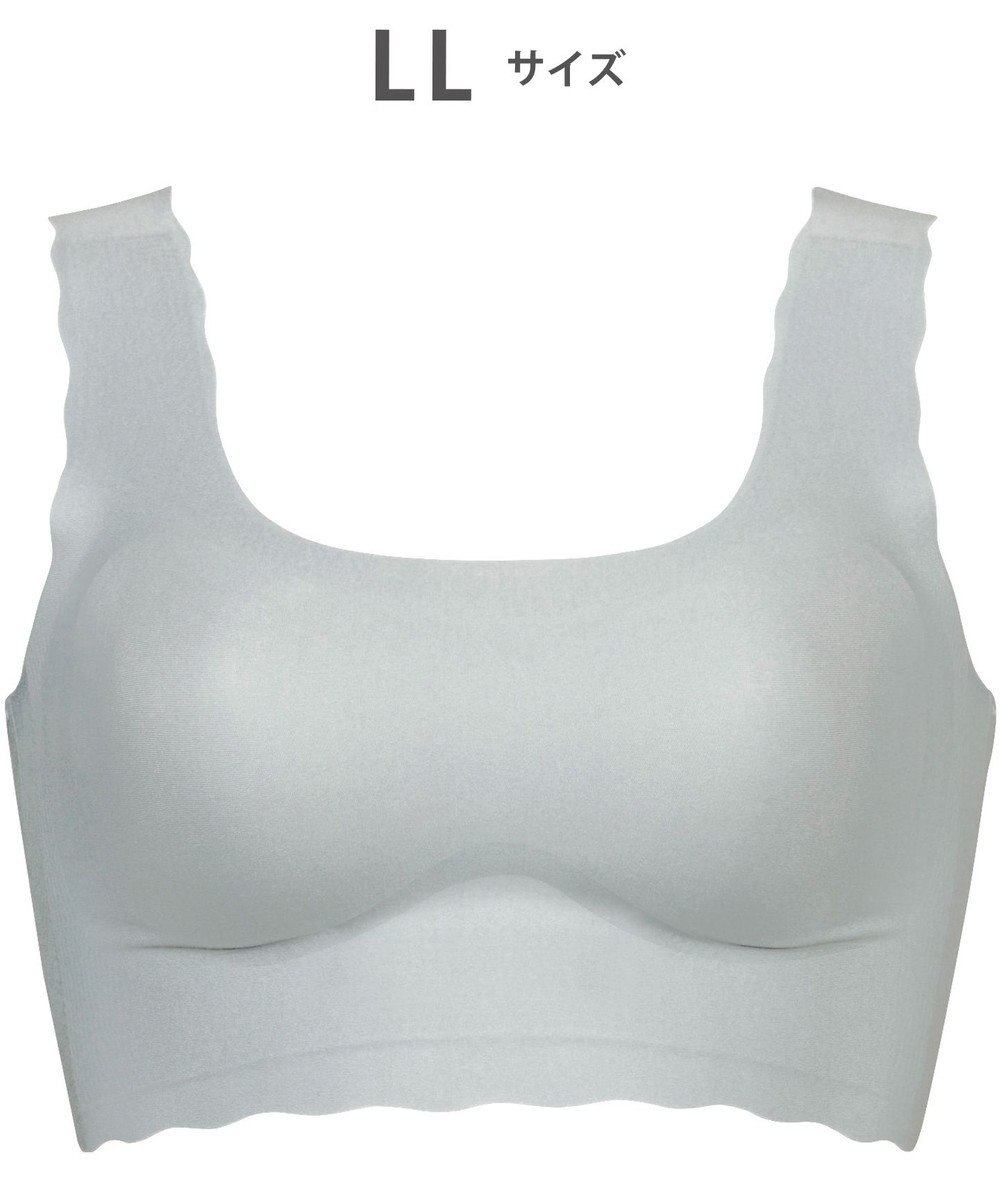 WACOAL 【GOCOCi ゴコチ】 ノンワイヤーブラ ハーフトップ まるでつけていないような着ごこち ムレにくい フラット仕上げ ホックなし CGG510 /ワコール 