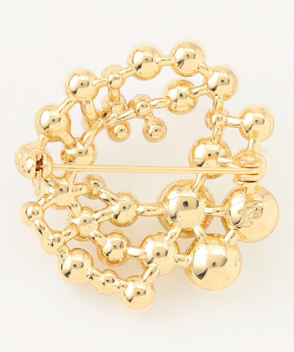 自由区 【カタログ掲載】ランダムビジューパール ブローチ 