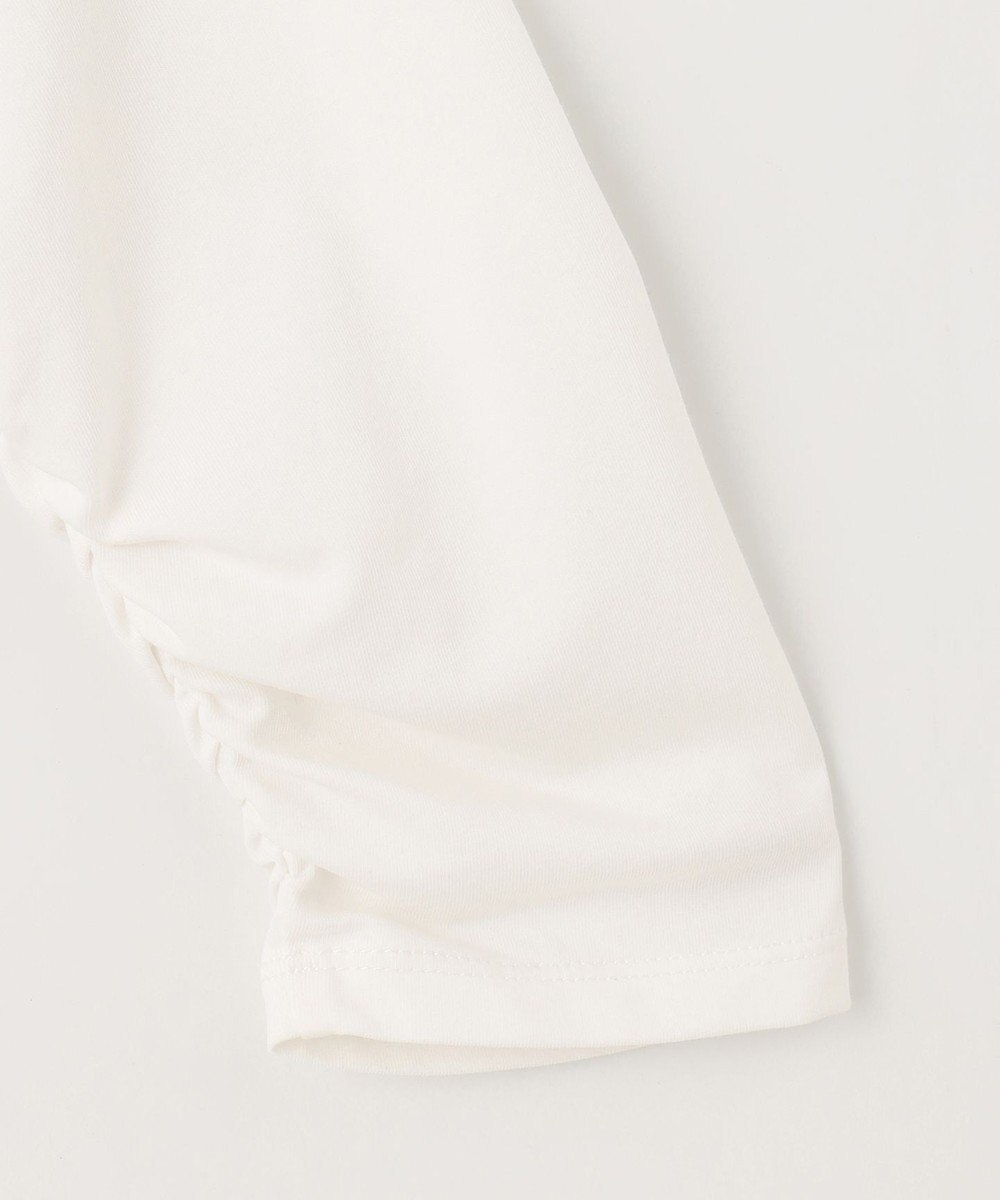 組曲 ストレッチ天竺ティアード ロングＴシャツ 