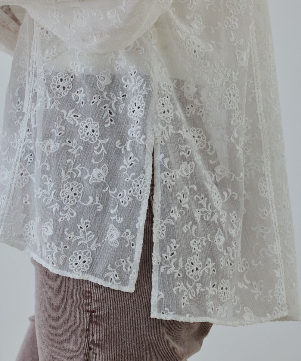 GRACE CONTINENTAL ヨウリュウembカフタンブラウス 