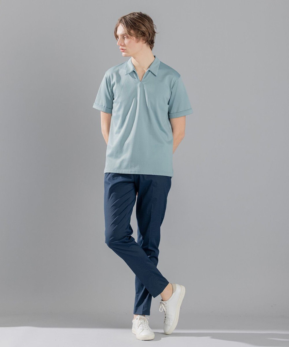 JOSEPH HOMME コットンナイロンテリー　スキッパー 