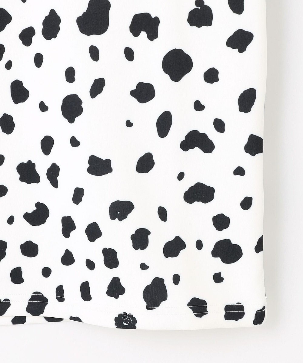 PW CIRCULUS 【MEN】スノーレオパード柄裏フリースモックネックT 