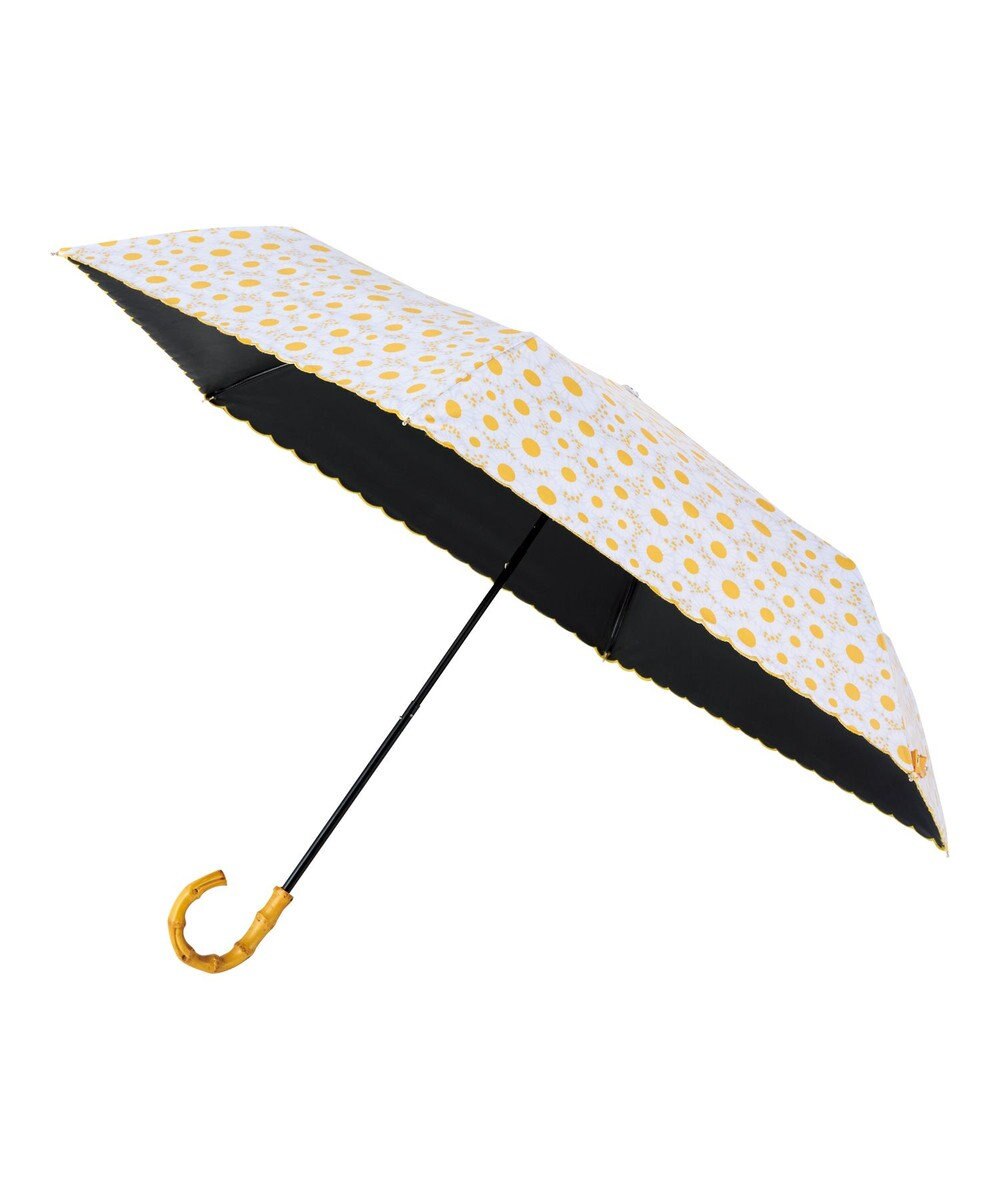 MOONBAT アデリアレトロ×estaa 晴雨兼用日傘 折りたたみ傘 花ざかり UV 一級遮光 