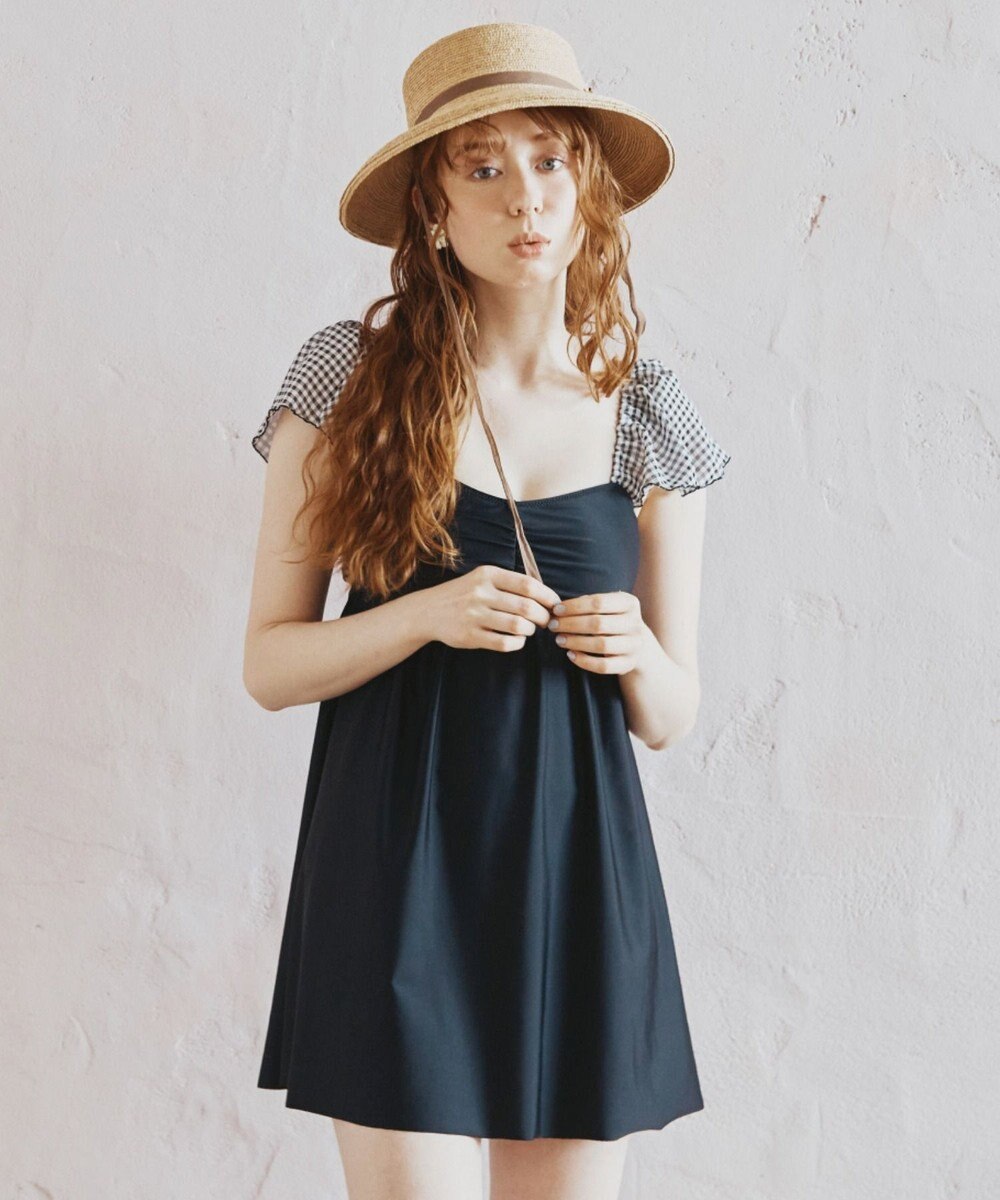 San-ai Resort（三愛水着楽園） Aラインワンピース水着　9M 　【San-ai Resort（サンアイリゾート）】 