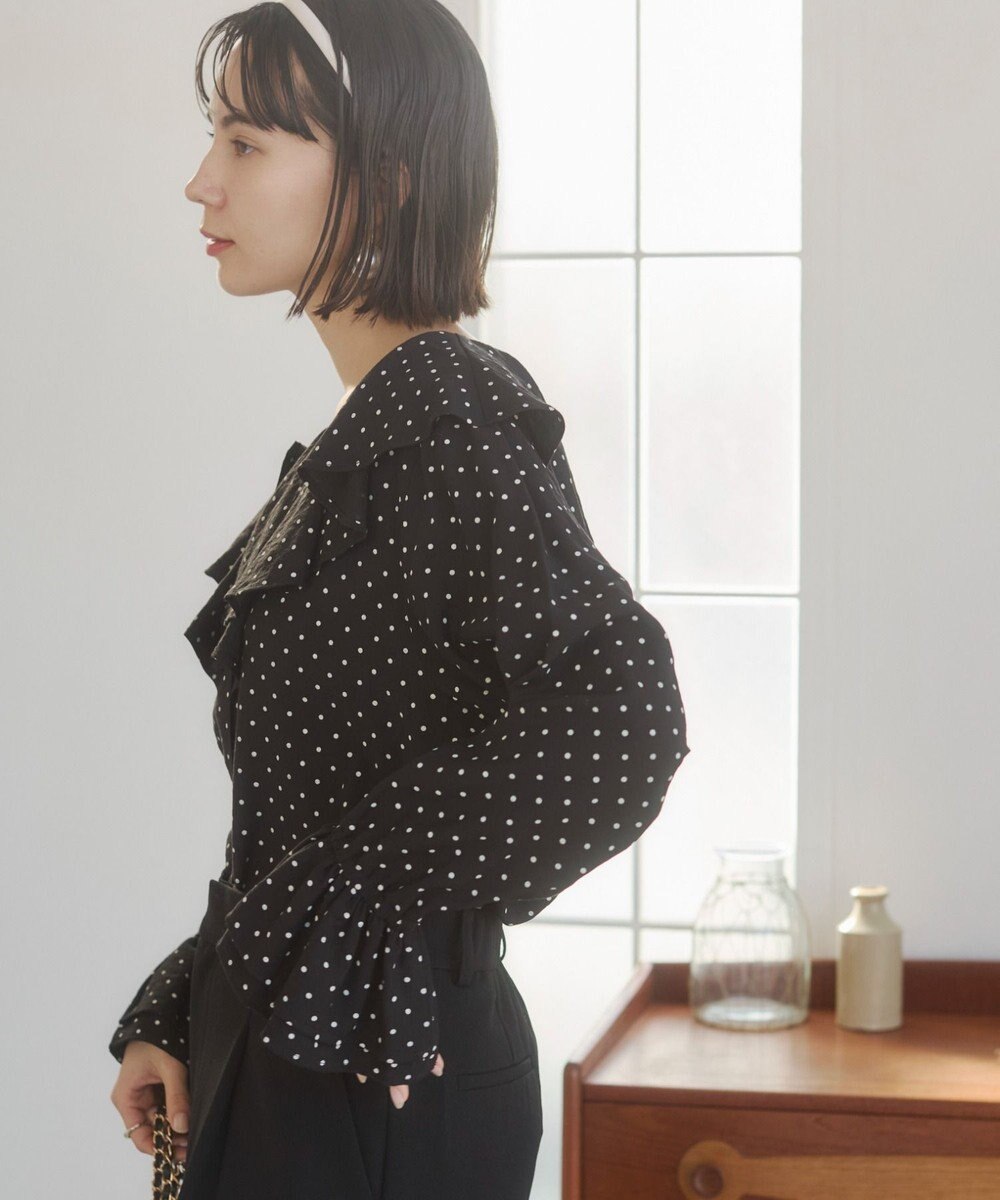 WEGO 【ANGIE VINTAGE】ラッフルブラウス 