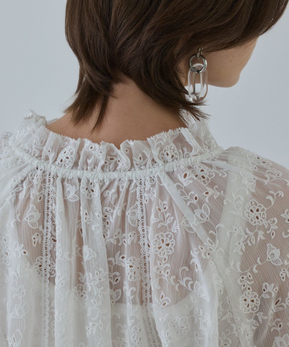 GRACE CONTINENTAL ヨウリュウembカフタンブラウス 