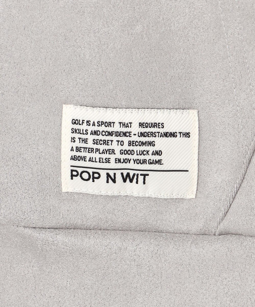 PW CIRCULUS 2025 NEW！【手洗い洗濯可】【MEN】キャットグラフィック スエードライク デタッチャブルフーディ ゴルフ 