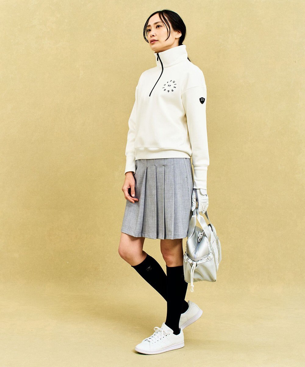 23区GOLF 【WOMEN】ハーフジップスウェット 