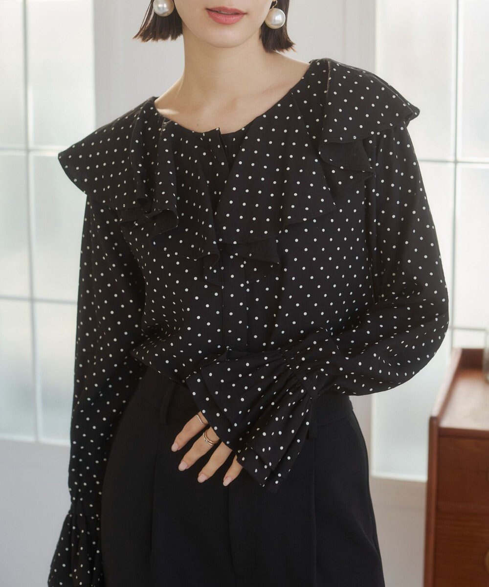 WEGO 【ANGIE VINTAGE】ラッフルブラウス 