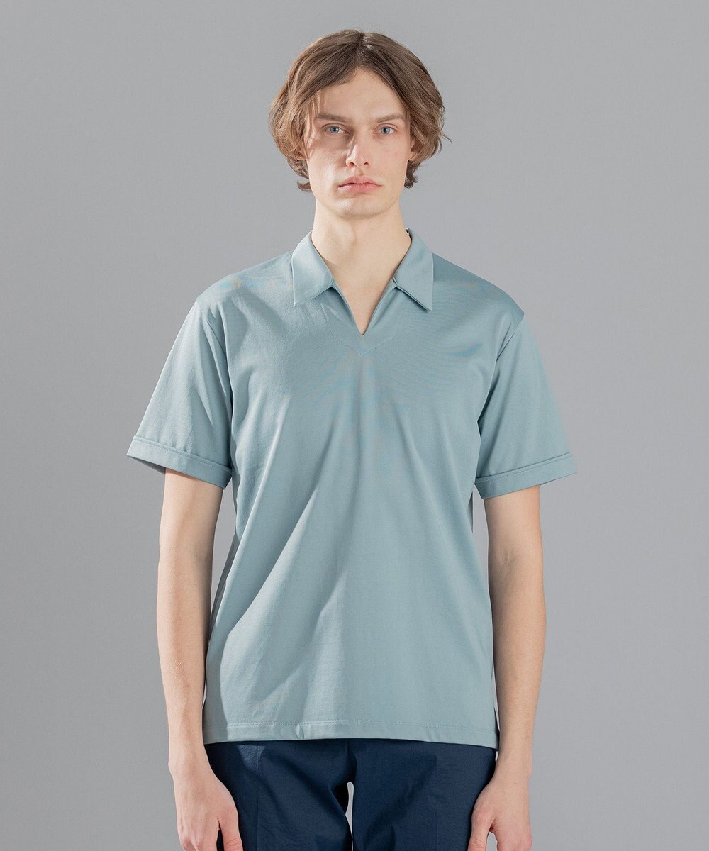 JOSEPH HOMME コットンナイロンテリー　スキッパー 