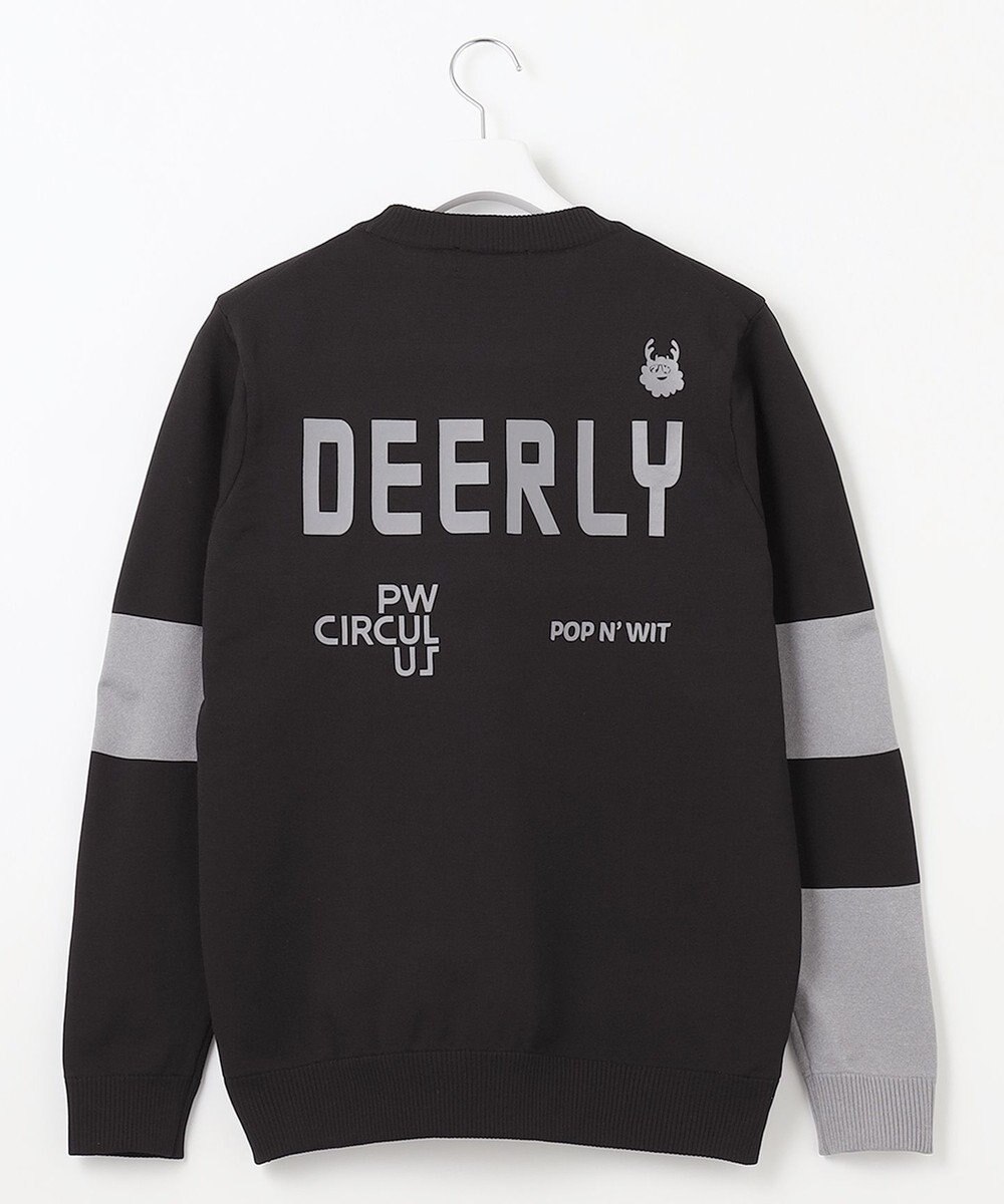 PW CIRCULUS 【イージーケア/軽量】【MEN】 DEER モチーフニット 