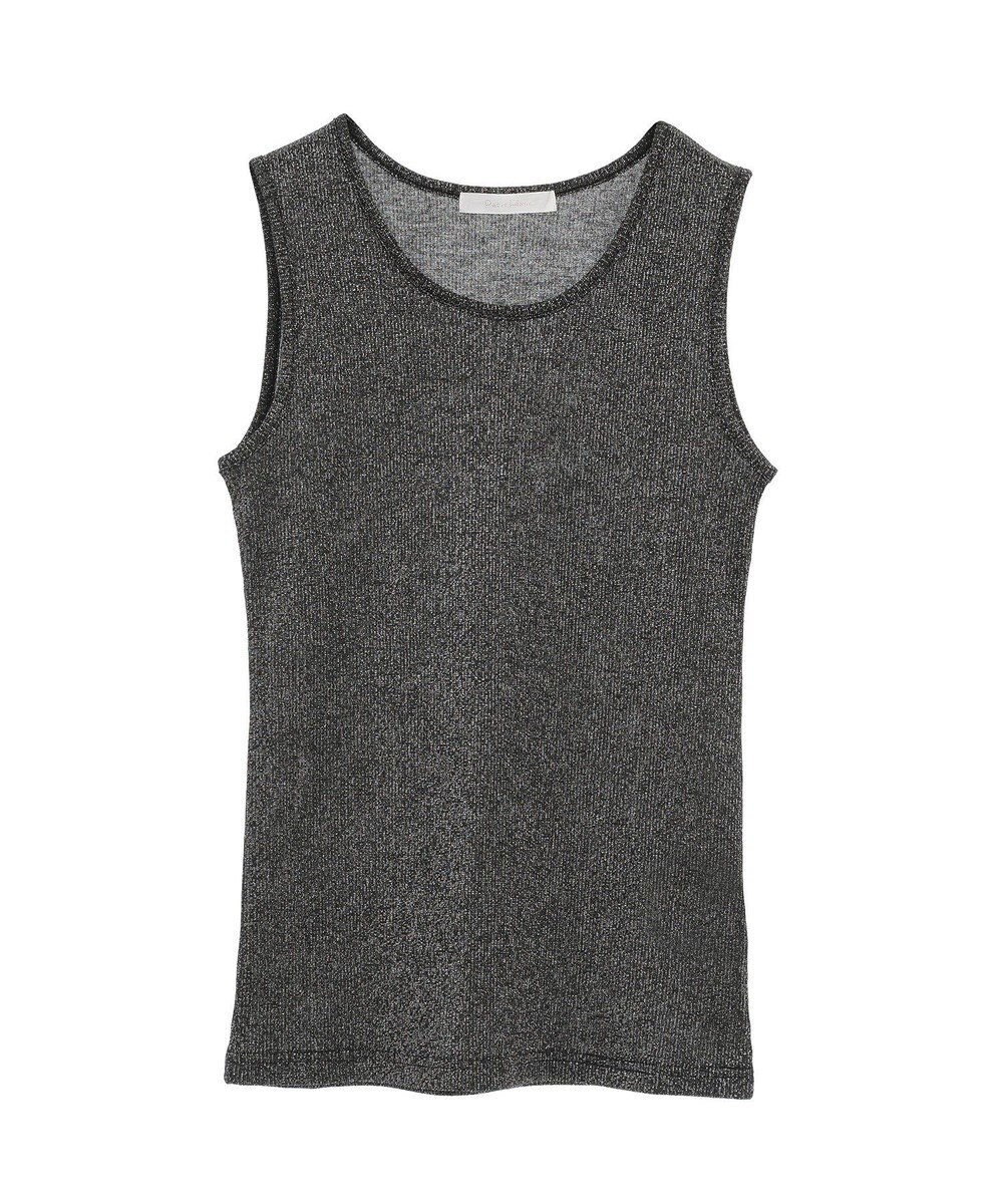 Green Parks ・Ｐｅｔｉｔ　Ｆｌｅｕｒ　ラメリブタンクトップ 