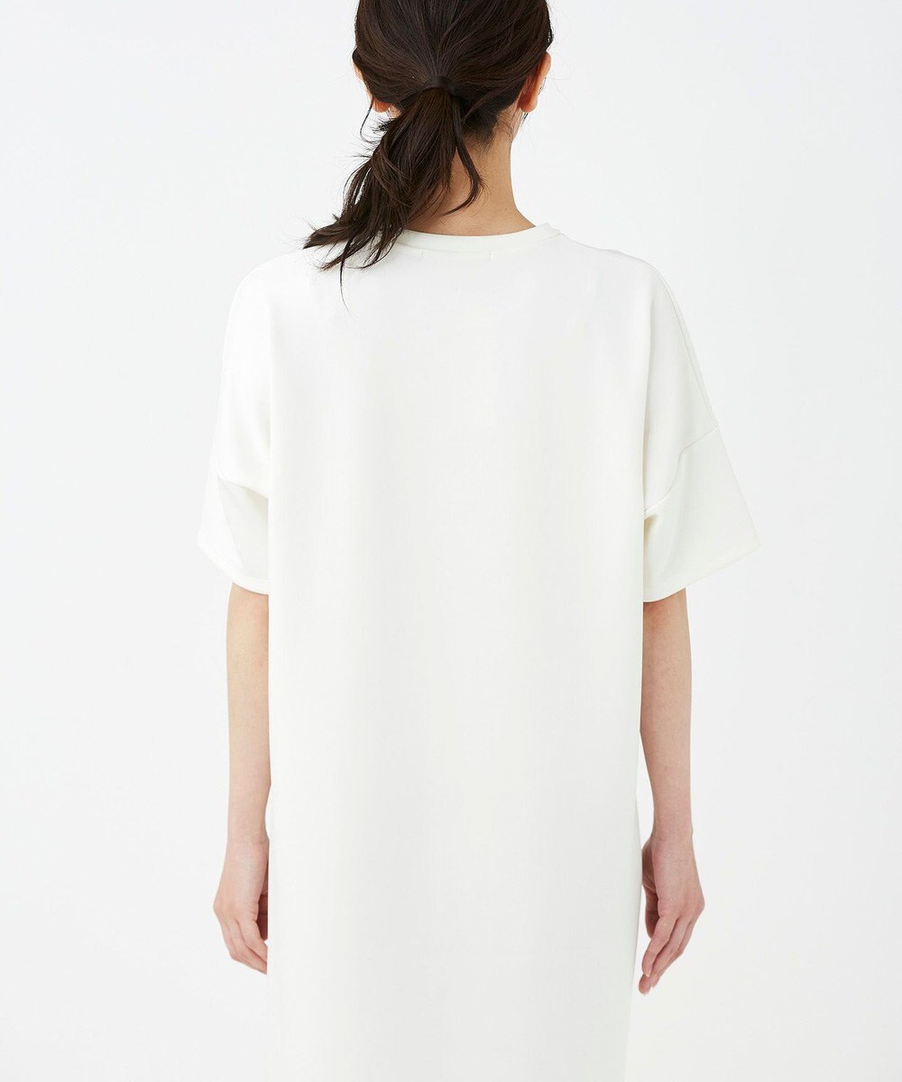 KASHIYAMA 【抗菌繊維】スタイリッシュジャージー オーバーサイズドレス 