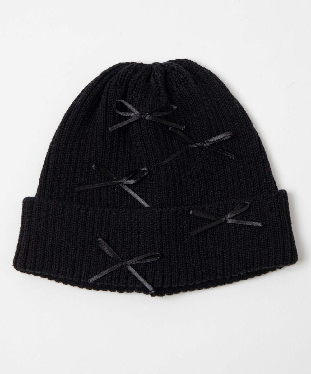 WEGO ribbon　knit　cap 