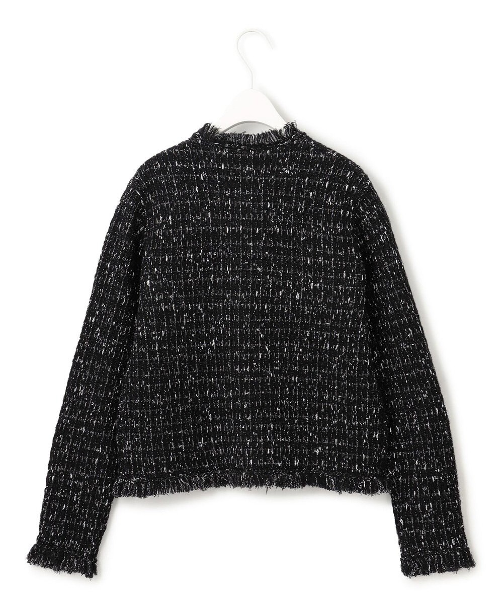 ICB ルレックスニットツイード カーディガンジャケット 