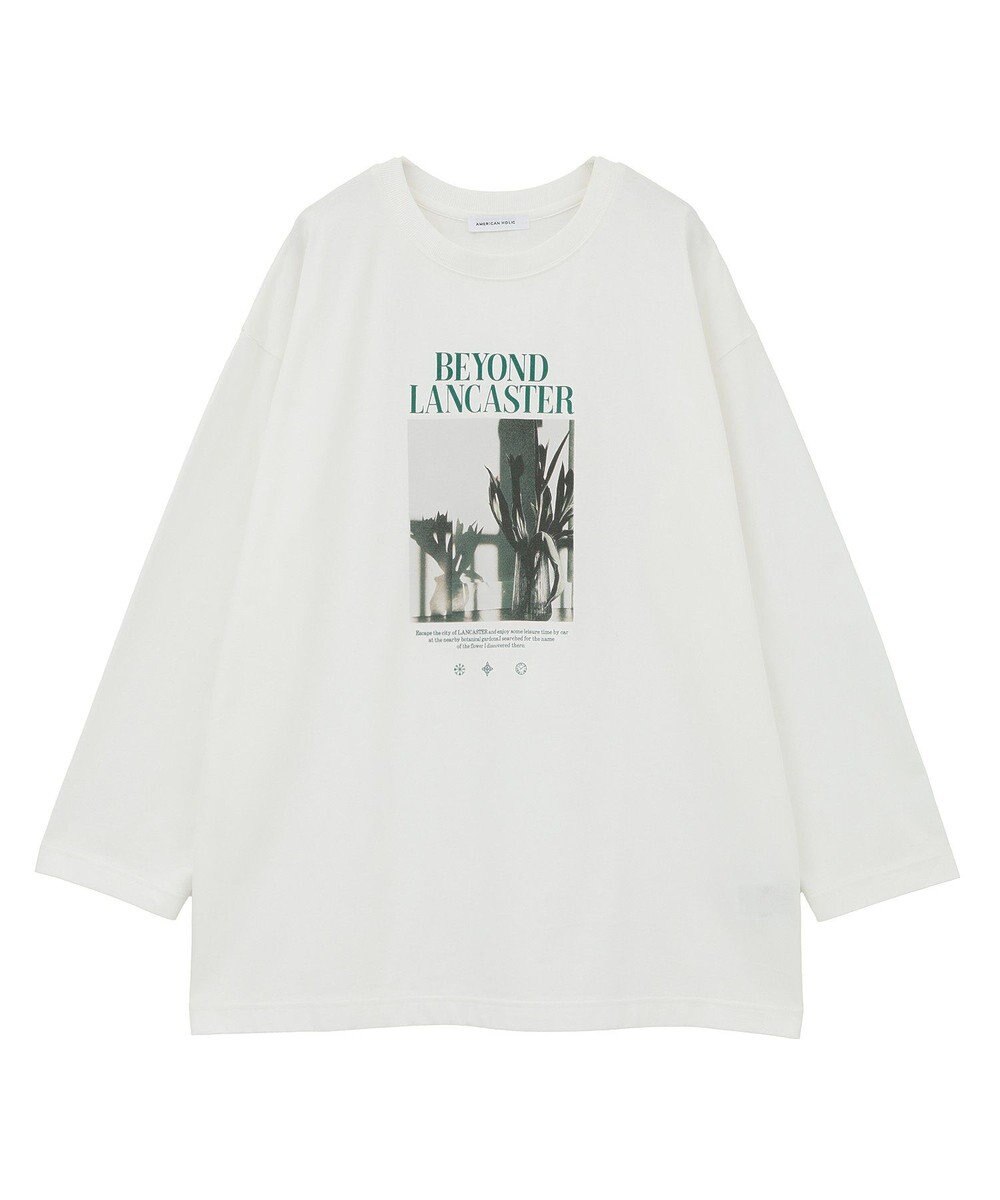 AMERICAN HOLIC BOTANICAL PHOTO ロングTシャツ/チュニック 