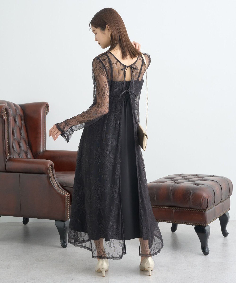 earth music&ecology SET2点レースワンピース＋キャミワンピース 