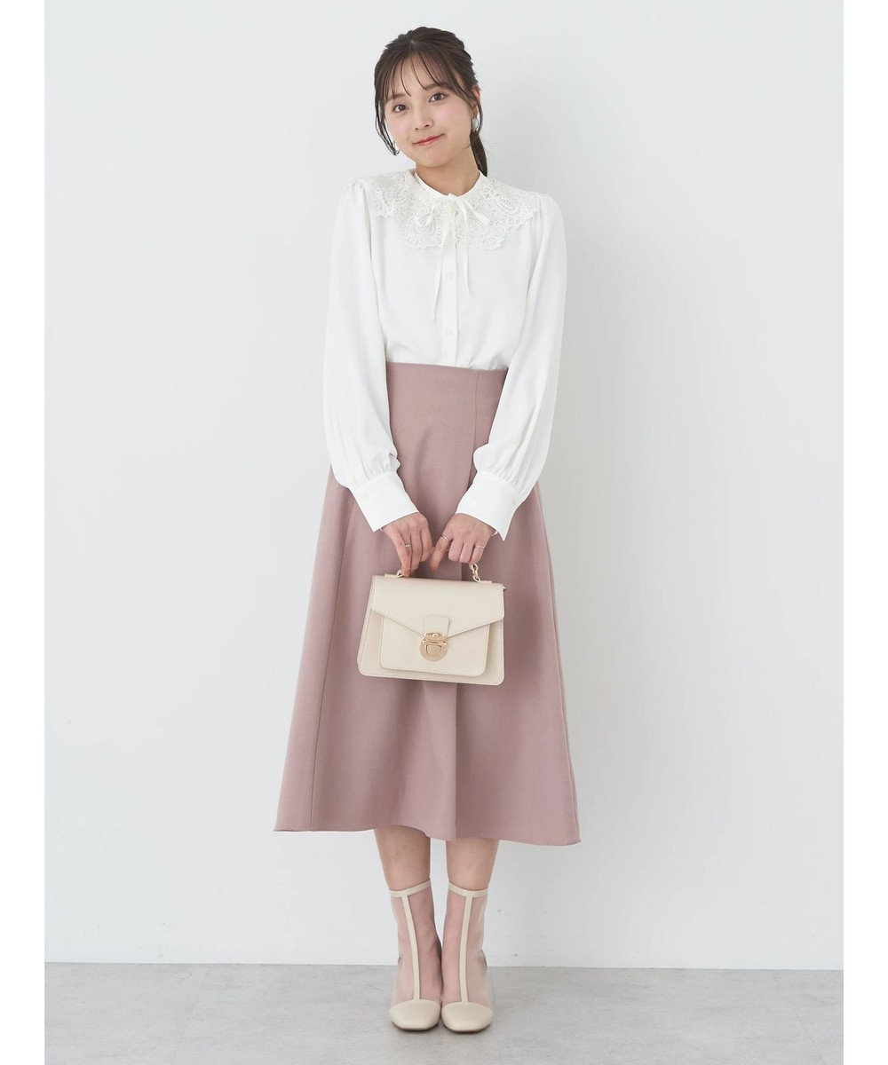 earth music&ecology すきな丈フレアスカート 