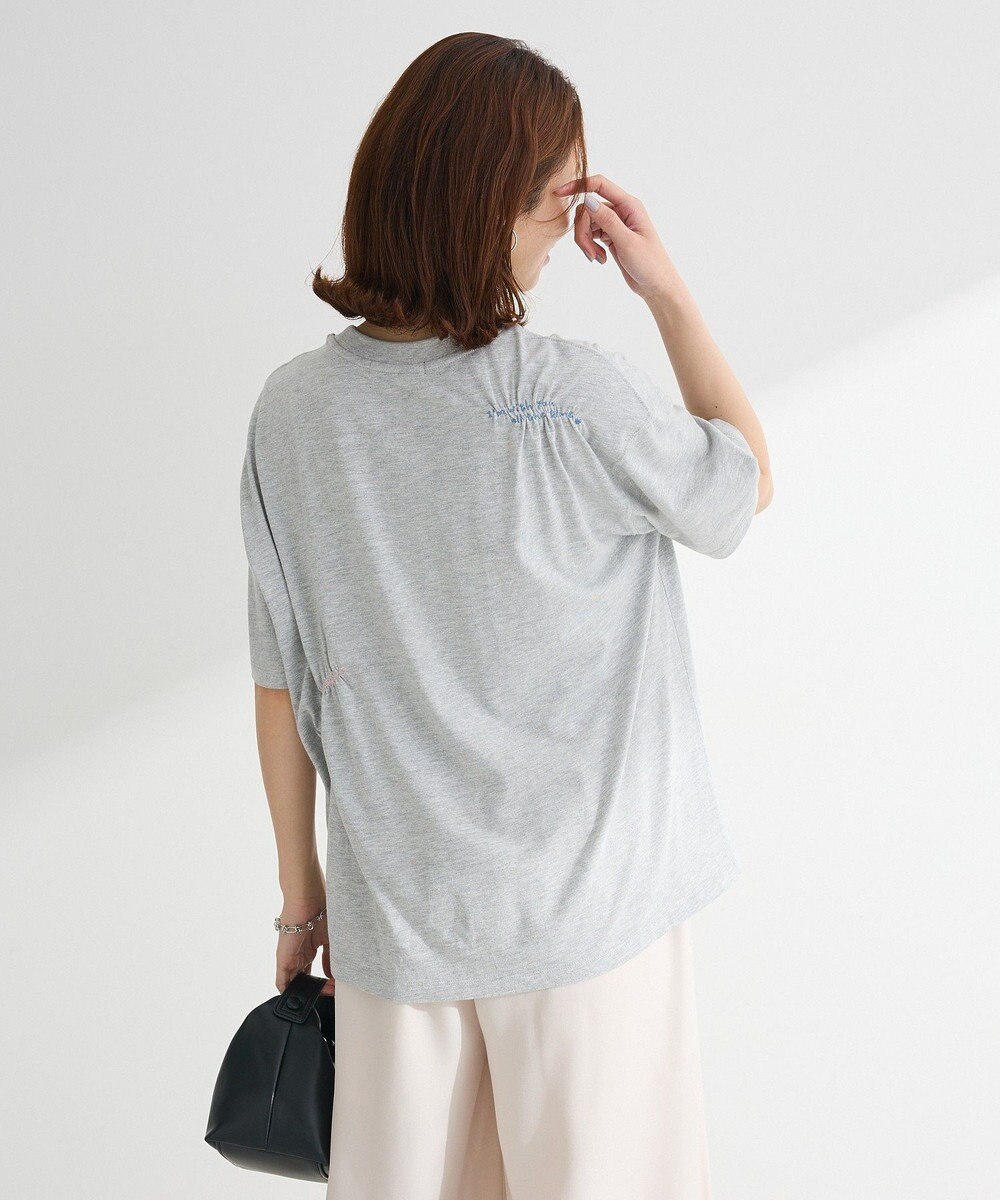 Green Parks ・ＳＵＧＡＲ　ＳＰＯＯＮ　ギャザーロゴ刺繍ＴＥＥ 