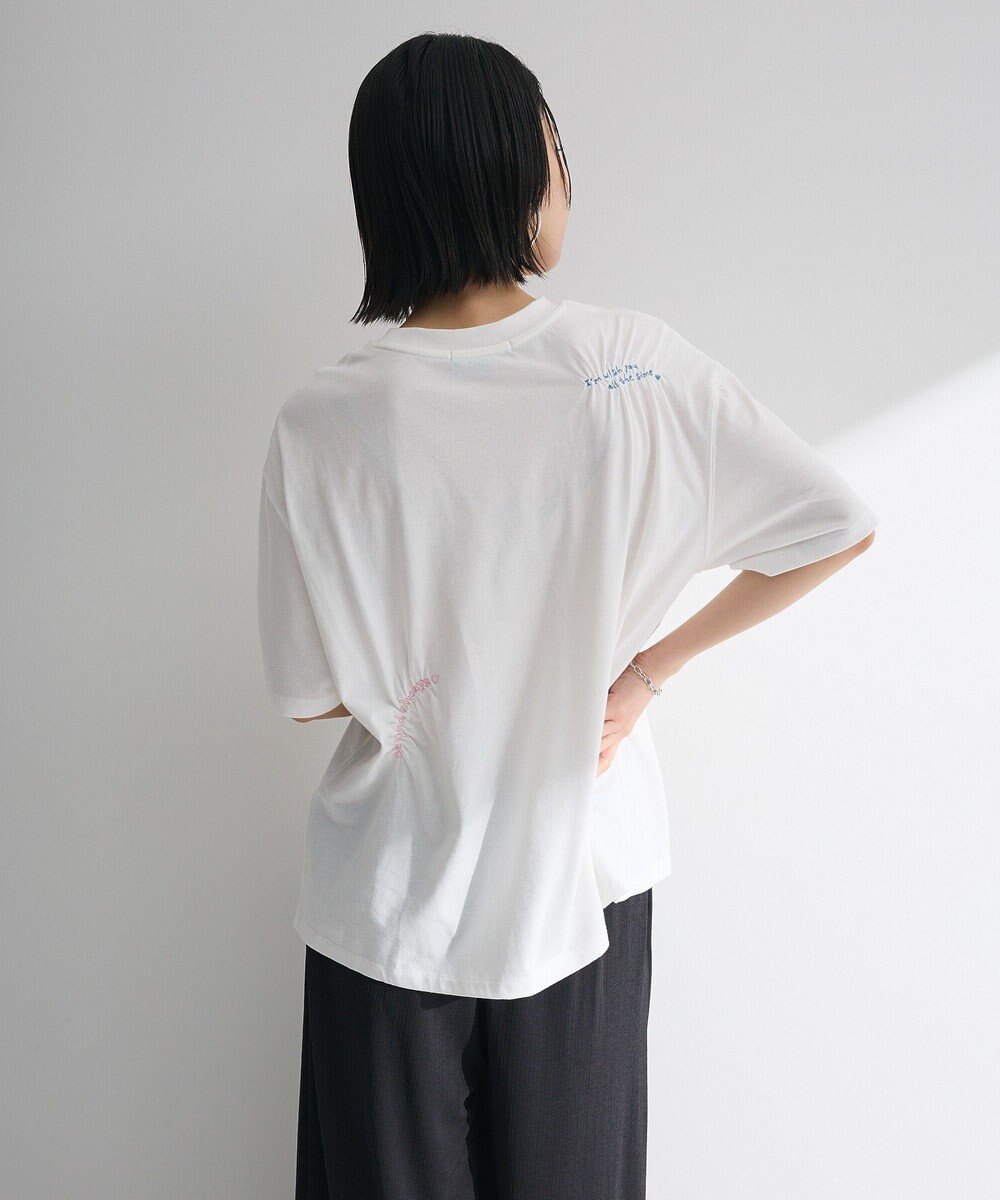 Green Parks ・ＳＵＧＡＲ　ＳＰＯＯＮ　ギャザーロゴ刺繍ＴＥＥ 