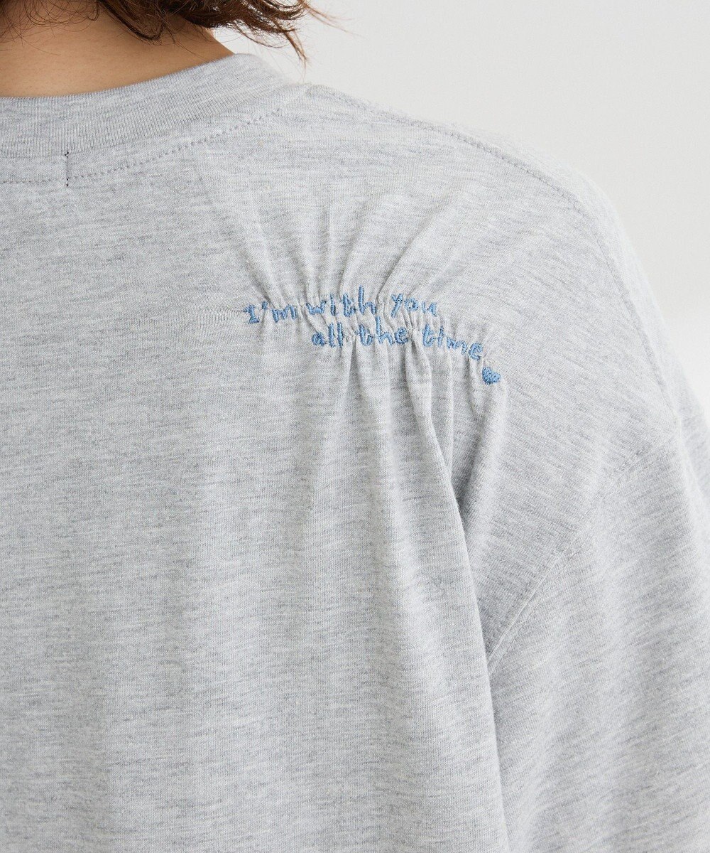 Green Parks ・ＳＵＧＡＲ　ＳＰＯＯＮ　ギャザーロゴ刺繍ＴＥＥ 