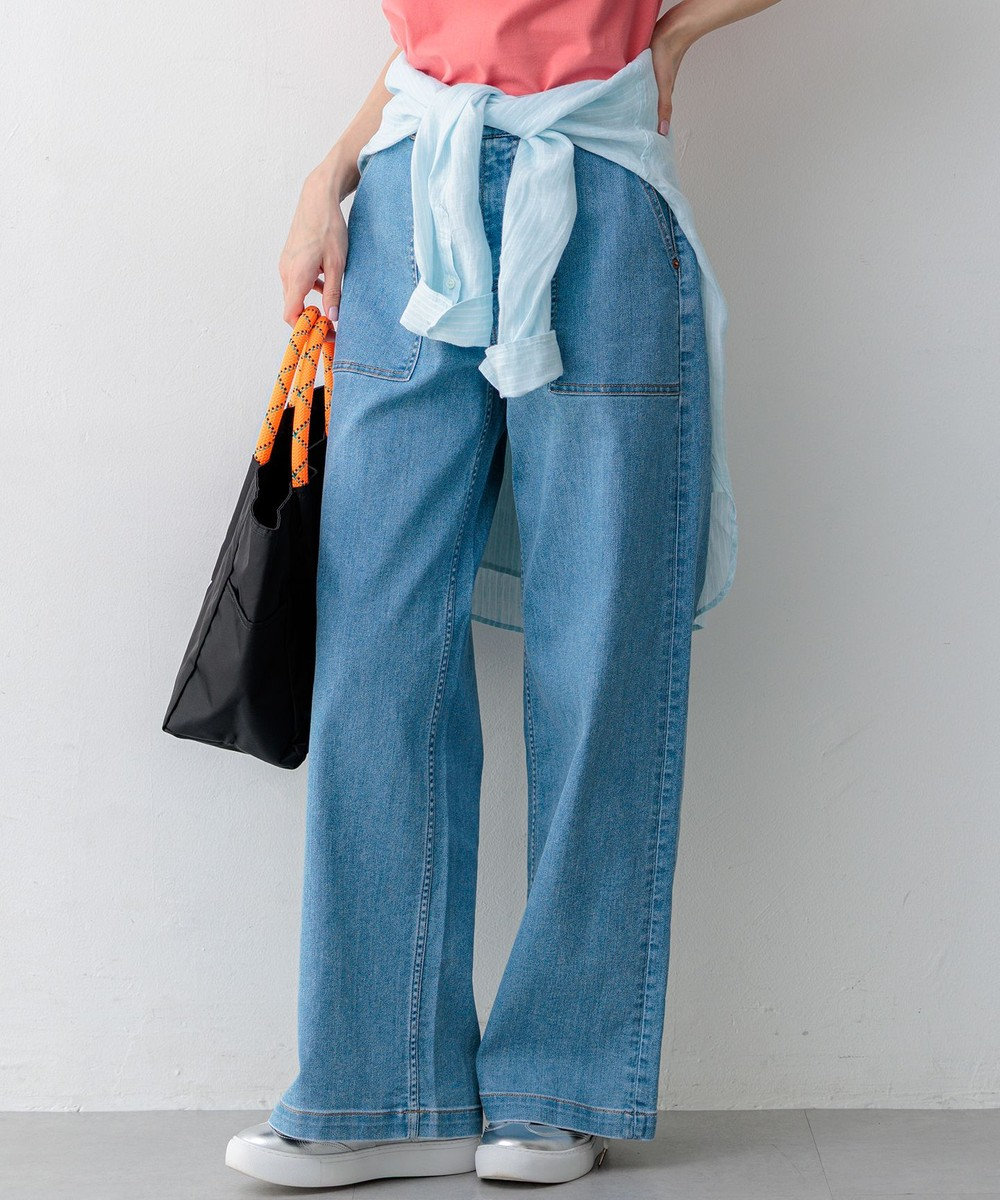 23区 【先行予約】23区 Summer DENIM ベイカーパンツ 