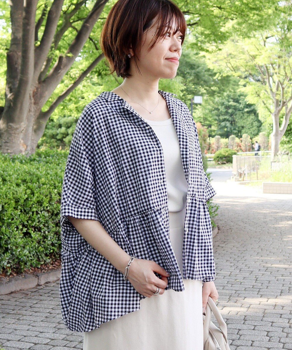 CRAFT STANDARD BOUTIQUE ペプラムブラウス 