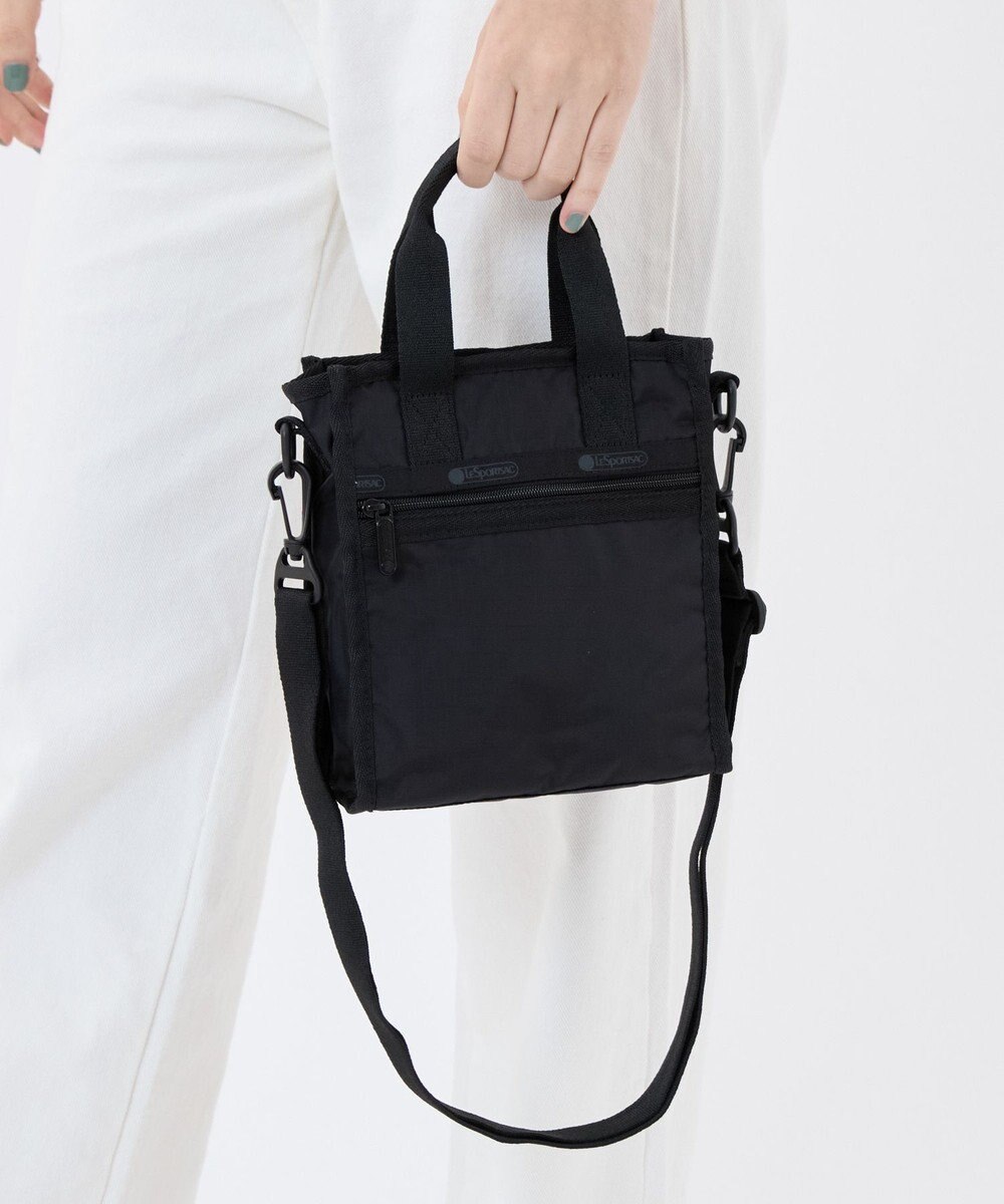 LeSportsac MINI N/S TOTE 【日本限定】リサイクルドブラックJP 