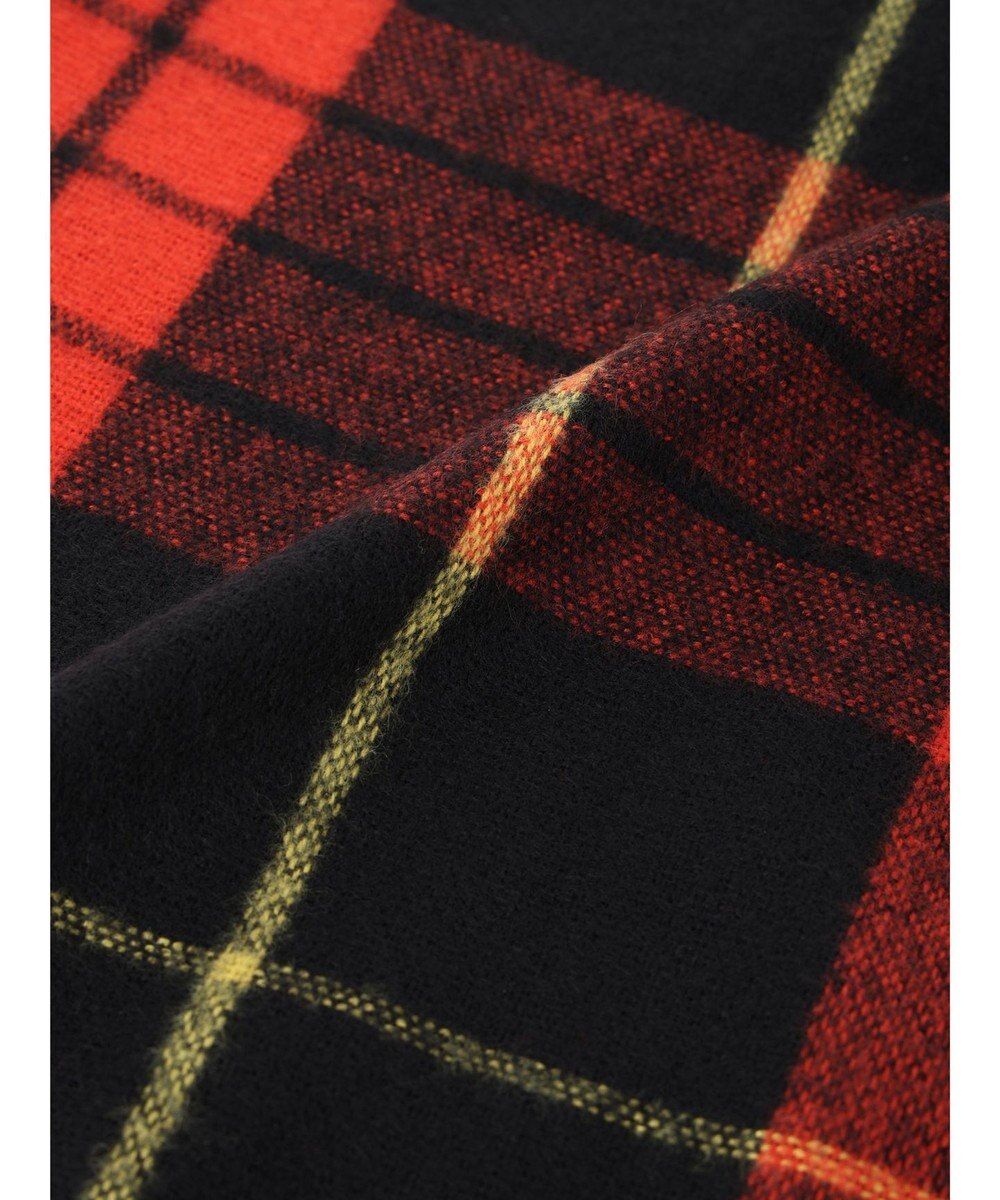 Green Parks カシミヤライクチェックストール 