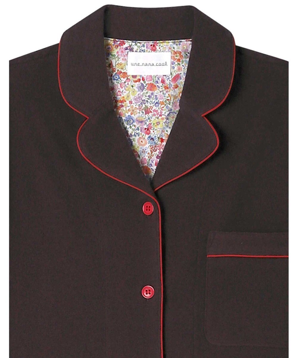 une nana cool 【綿混】コットンパイルパジャマMADEWITHLIBERTYFABRIC 