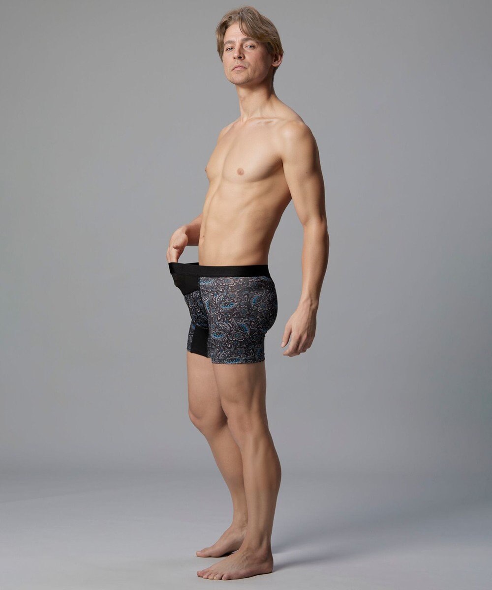 WACOAL MEN ボクサーパンツ 吸汗速乾(身生地部) ムレ軽減設計(フロント・バック) 前開き 下着 メンズ GT3061 /ブロス バイ ワコールメン 