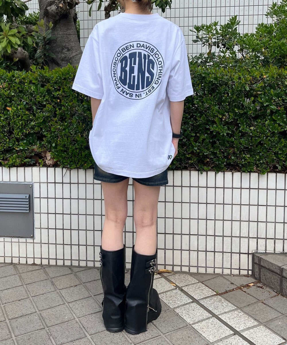 WEGO 【ユニセックス着用ITEM/MLサイズ展開】BENDAVISサークルロゴT（SS） 